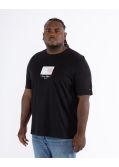 T-shirt grande taille noir