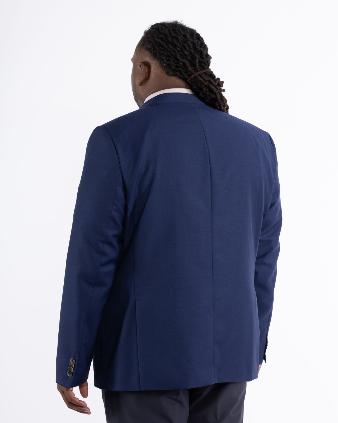 Veste Edison armuré grande taille bleu