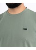 T-shirt col rond grande taille vert