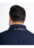 Chemise popeline grande taille bleu marine