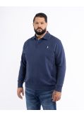 Sweat grande taille bleu marine