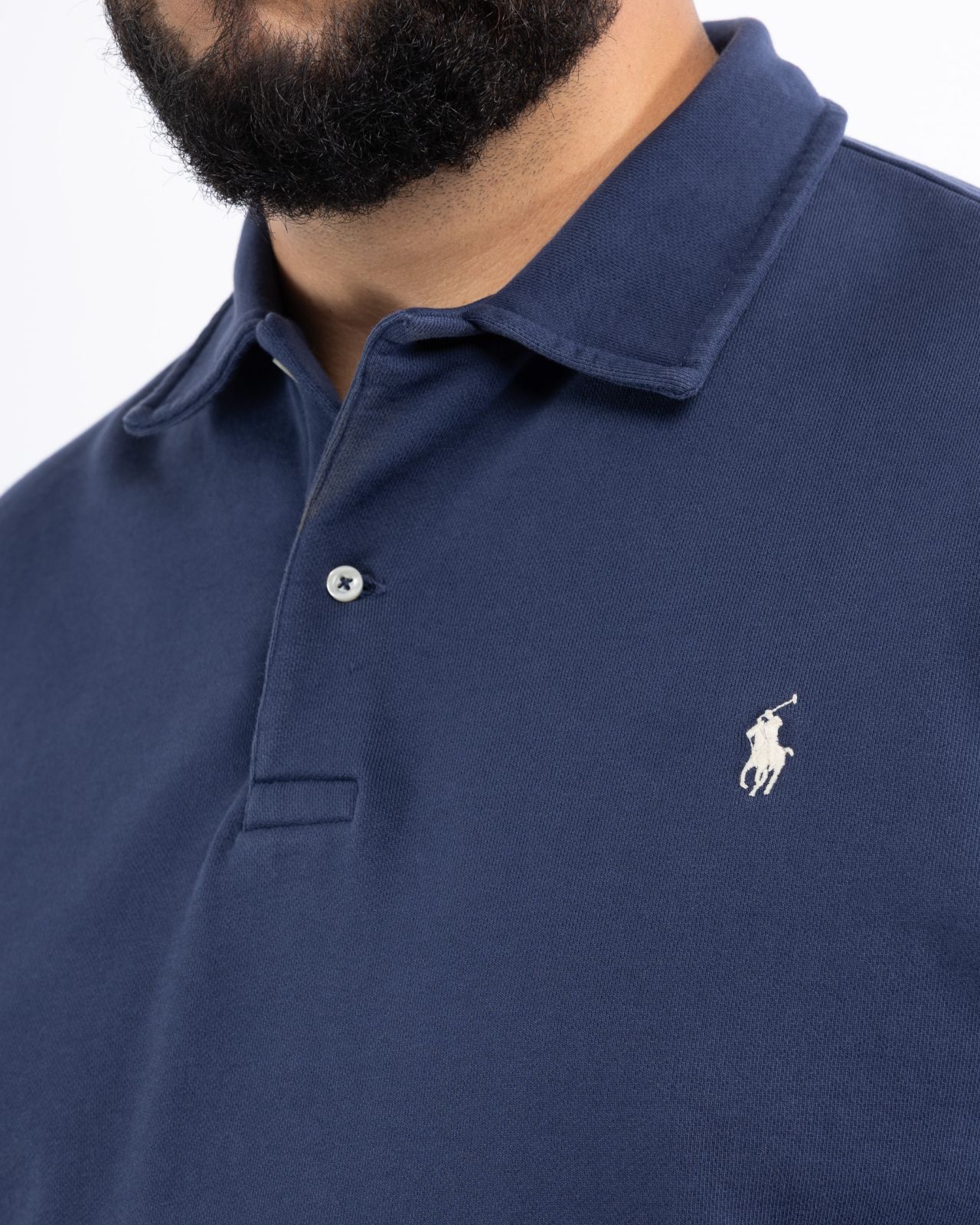 Sweat grande taille bleu marine
