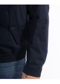 Blouson grande taille bleu marine