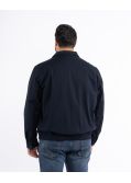 Blouson grande taille bleu marine