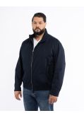 Blouson grande taille bleu marine