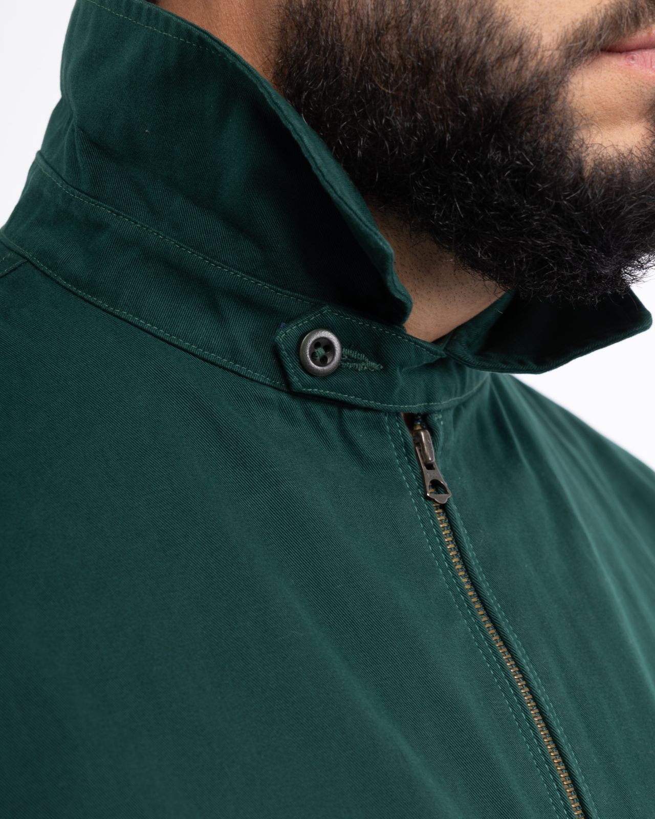 Blouson teddy grande taille vert