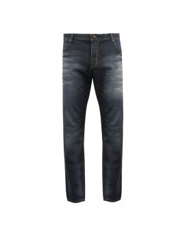 Jeans bleu délavé taille basse : grande taille du 50FR (40US) au 68FR (54US)