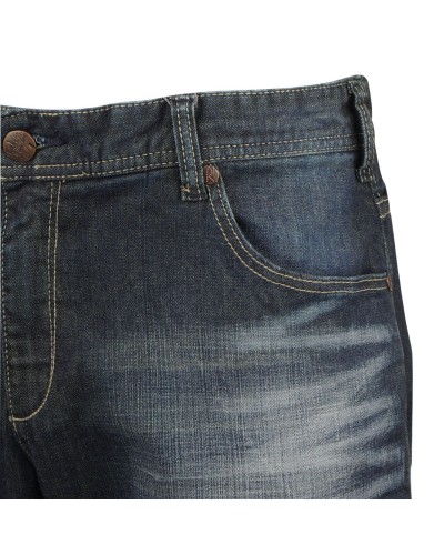 Jeans bleu délavé taille basse : grande taille du 50FR (40US) au 68FR (54US)