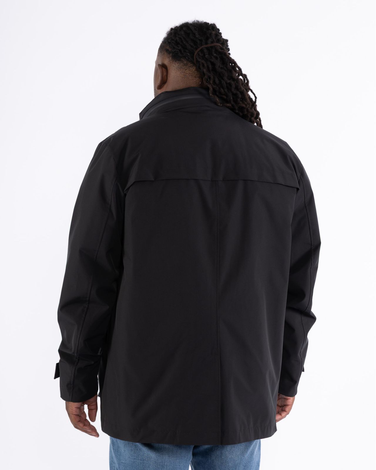 Imperméable 3 en 1 grande taille noir
