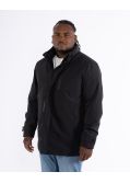 Imperméable 3 en 1 grande taille noir