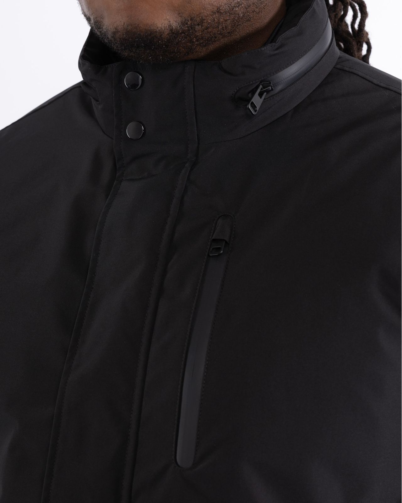 Imperméable 3 en 1 grande taille noir