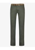 Pantalon chino avec ceinture grande taille vert tilleul