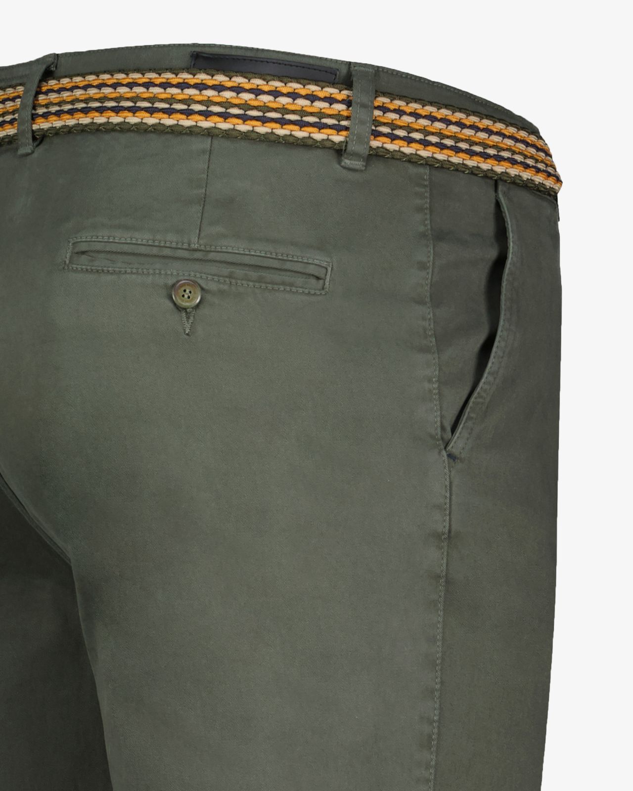 Pantalon chino avec ceinture grande taille vert tilleul