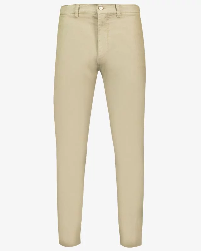 Pantalon chino pour homme grand beige