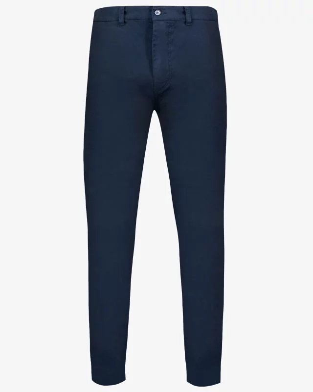 Pantalon chino pour homme grand bleu marine