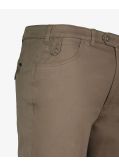 Pantalon chino grande taille twill gris