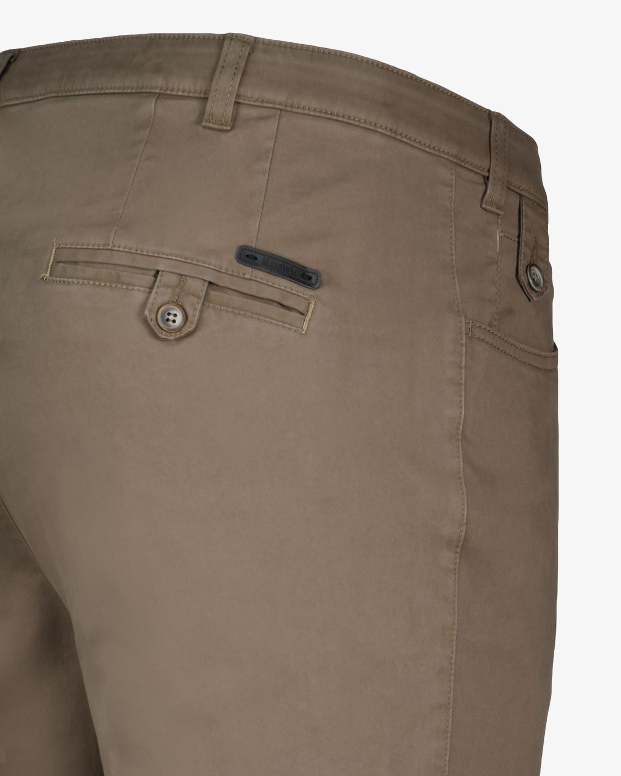 Pantalon chino grande taille twill gris