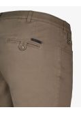 Pantalon chino grande taille twill gris