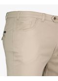 Pantalon chino grande taille twill beige