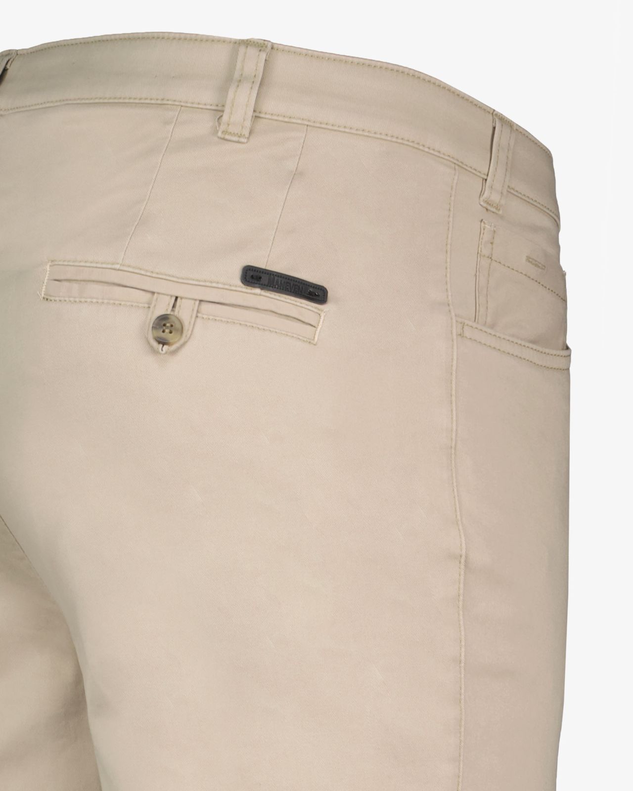 Pantalon chino grande taille twill beige