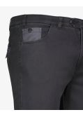 Pantalon chino grande taille twill anthracite