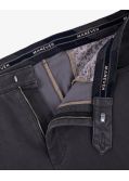 Pantalon chino grande taille twill anthracite