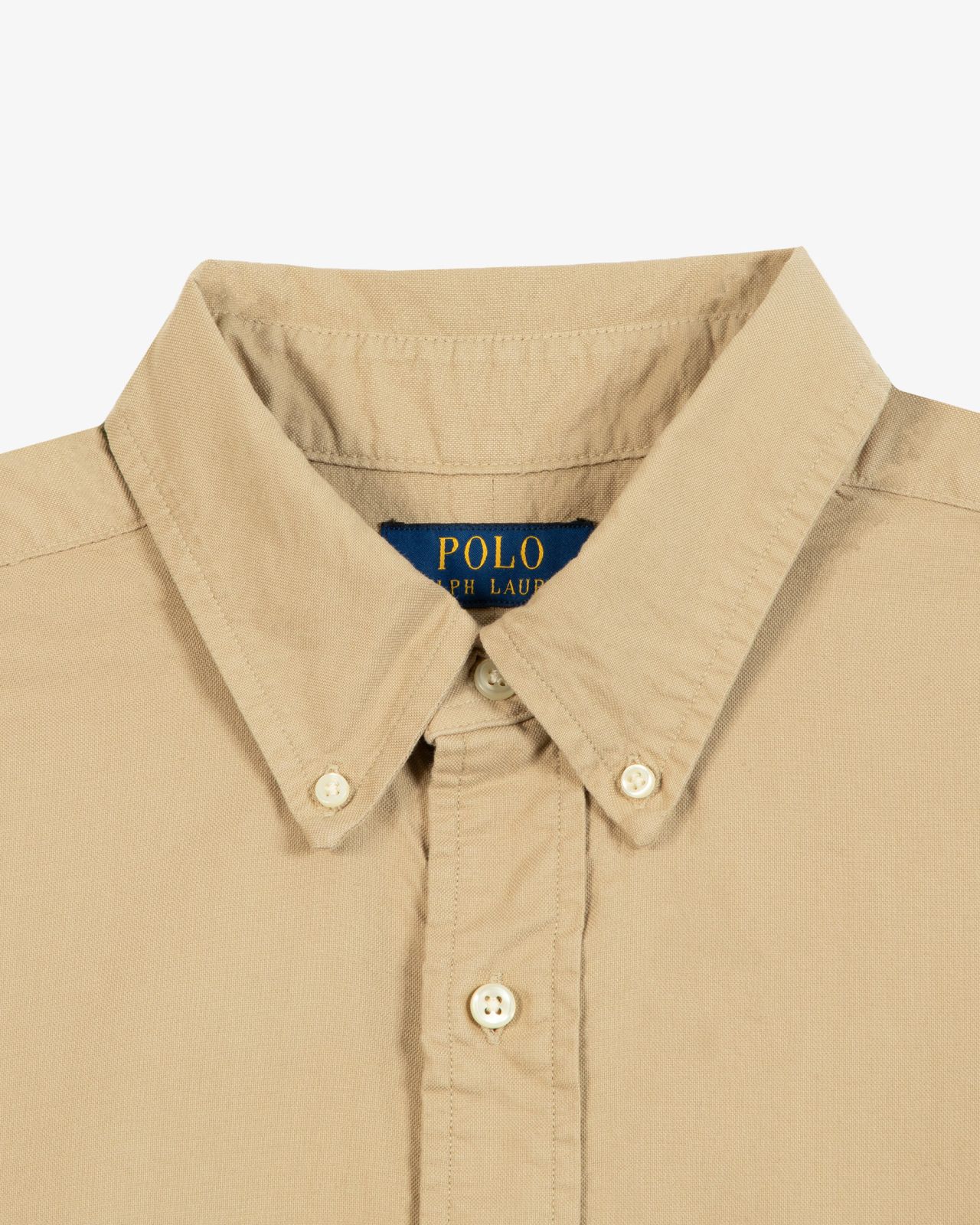 Chemise oxford grande taille marron