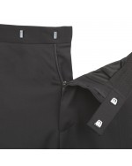 Pantalon de smoking noir avec satin : pour Homme Fort jusqu'au 62