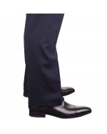 Pantalon de costume Classic bleu marine pour homme fort du 50 au 68