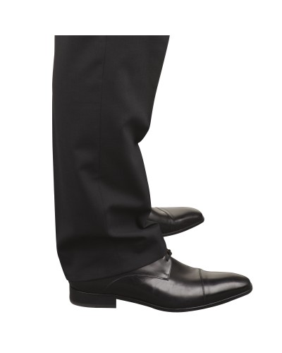 Pantalon de costume Classic noir pour homme fort du 50 au 78