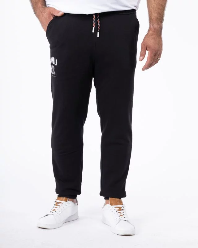 Bas de survêtement Lomu grande taille noir