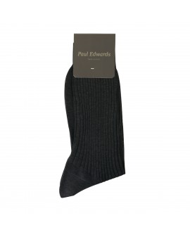 Chaussettes city anthracite: grande taille du 43 au 50