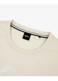 T-shirt Thompson grande taille beige