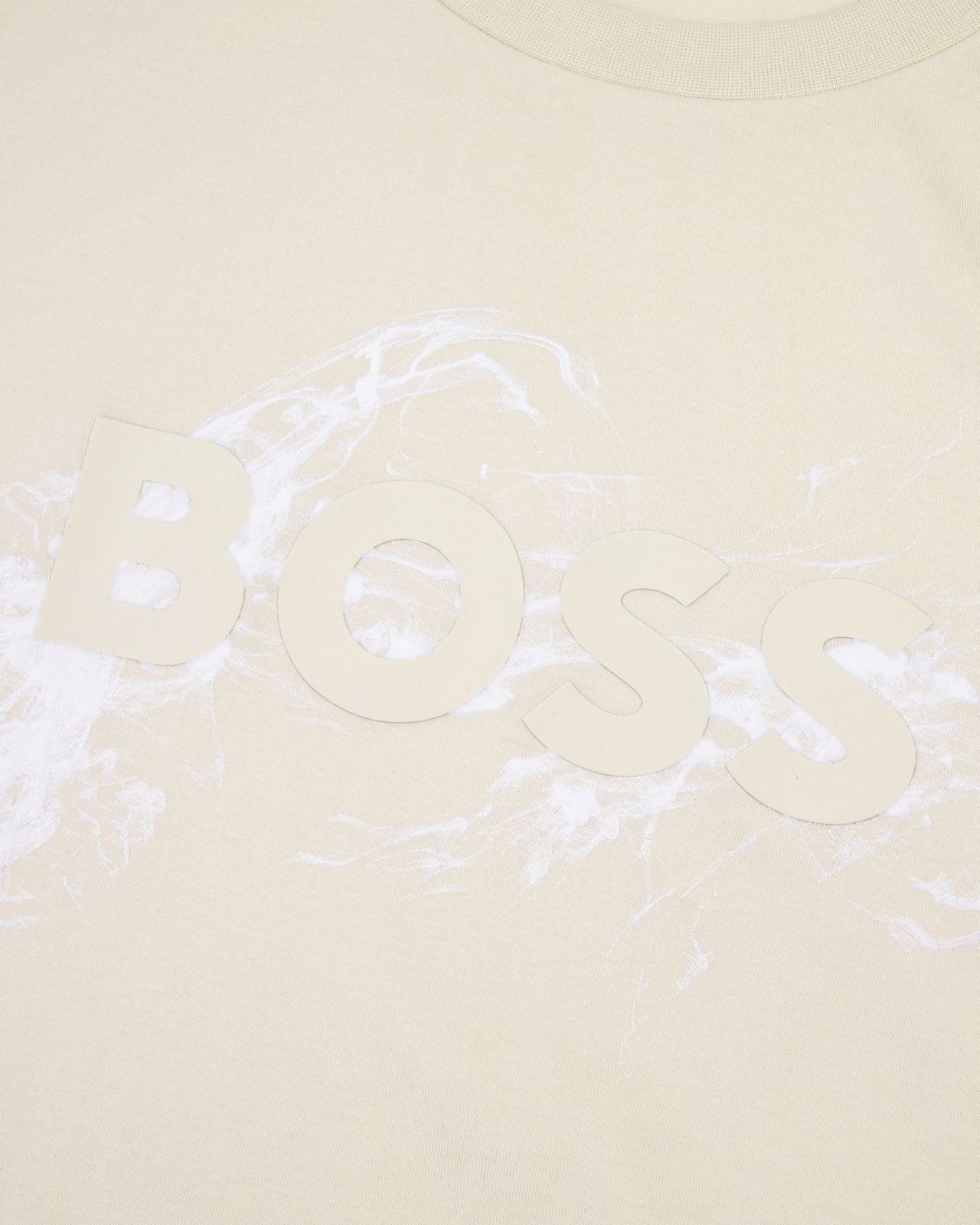 T-shirt Thompson grande taille beige