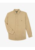 Chemise oxford grande taille beige