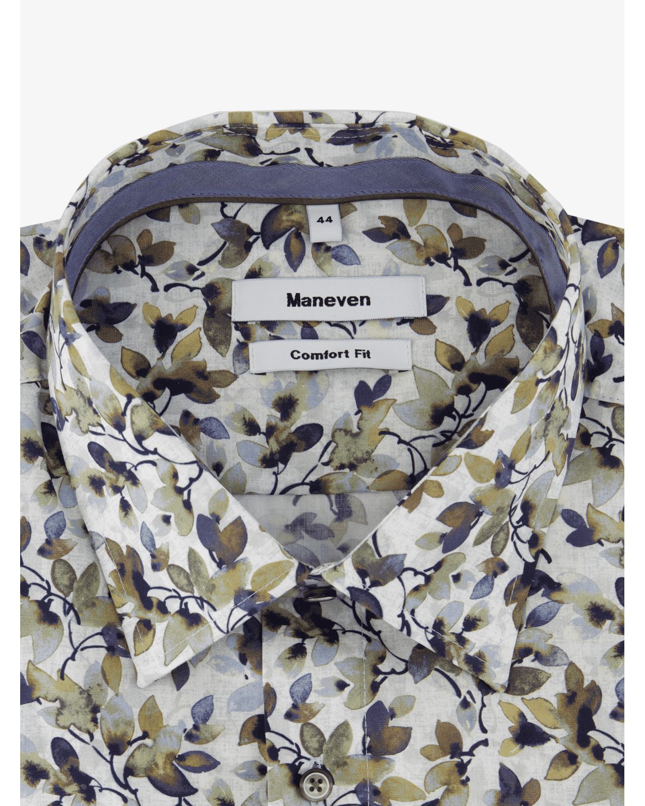 Chemise fantaisie facile à repasser grande taille vert