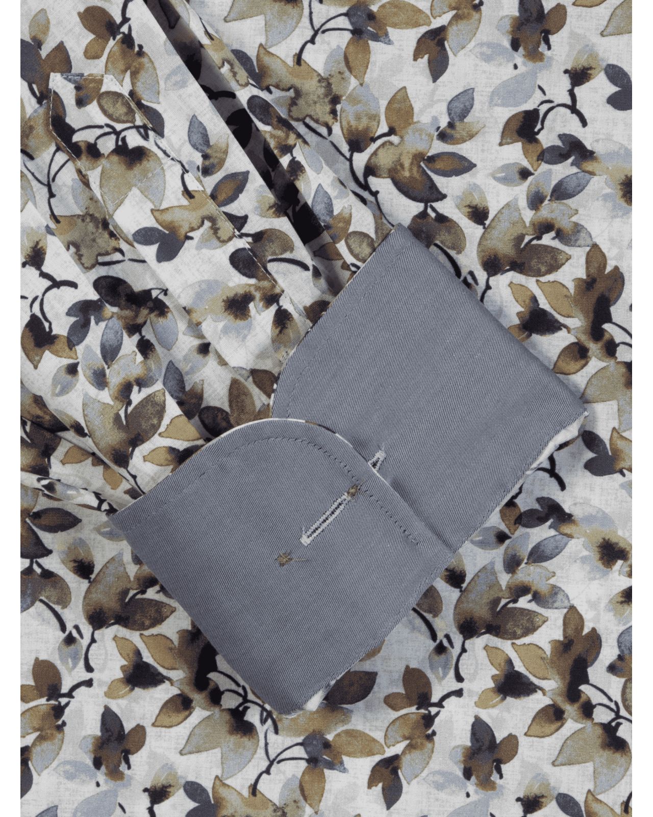 Chemise fantaisie facile à repasser grande taille vert