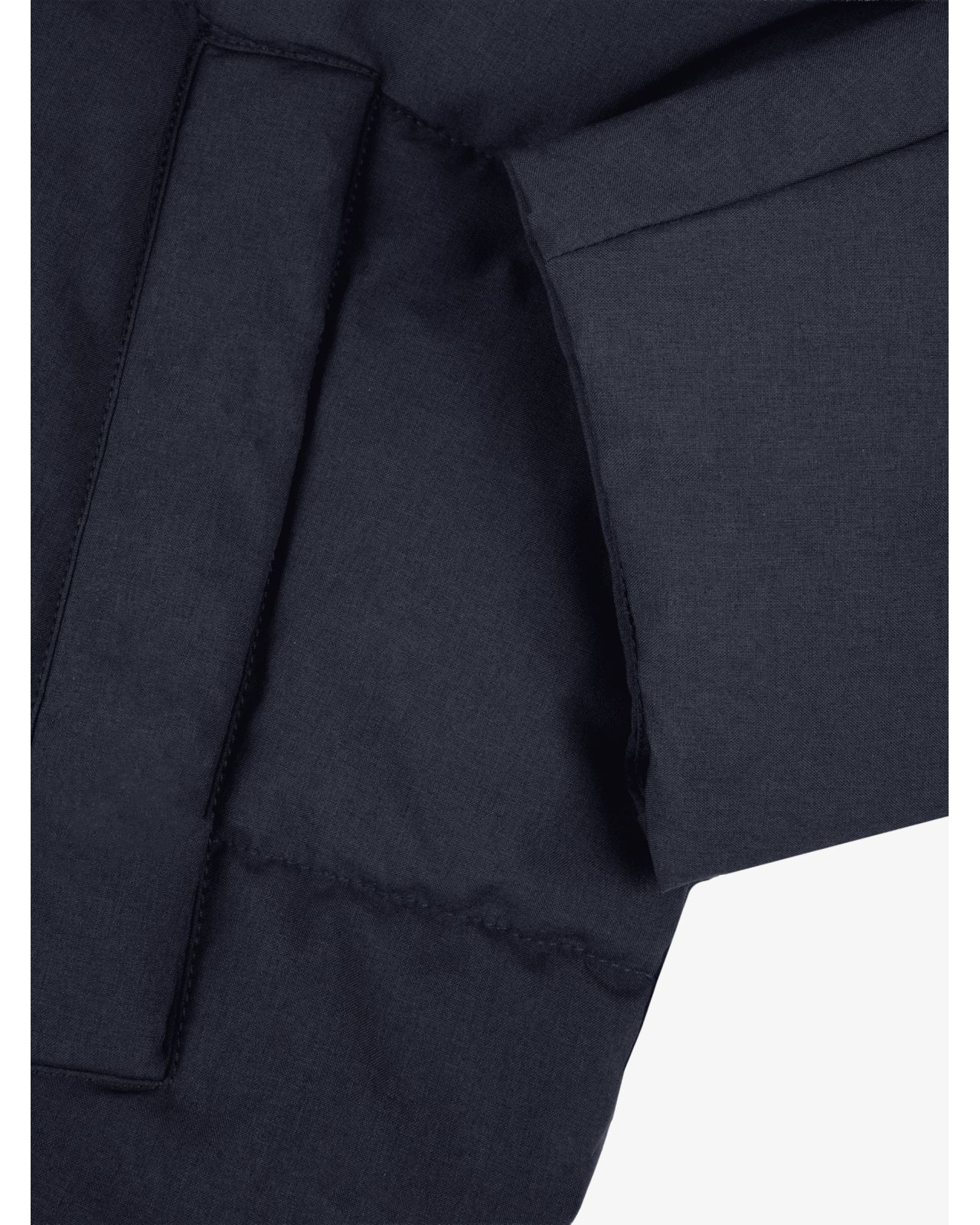 Doudoune avec capuche amovible grande taille bleu marine