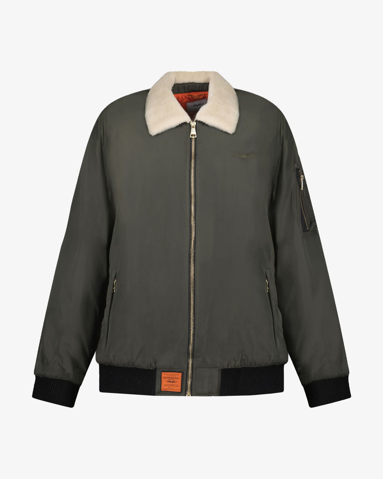 Blouson Versmold grande taille vert