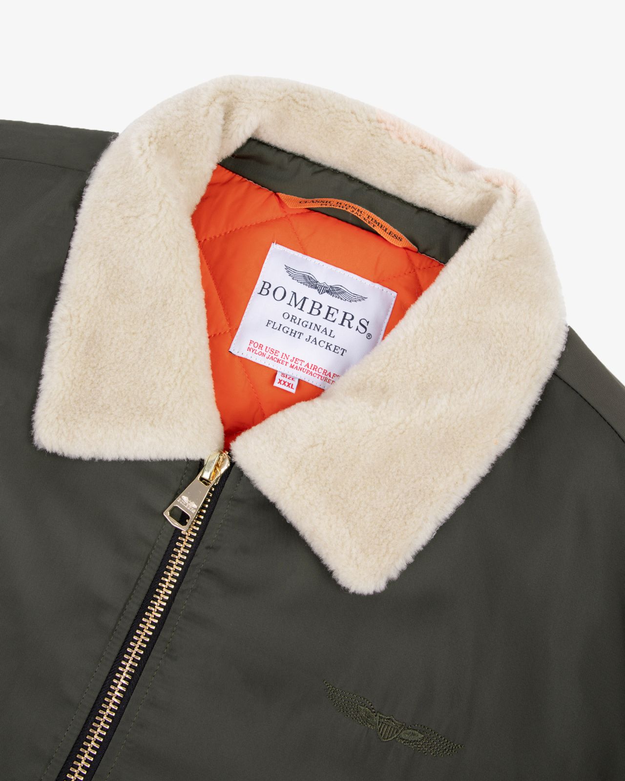 Blouson Versmold grande taille vert