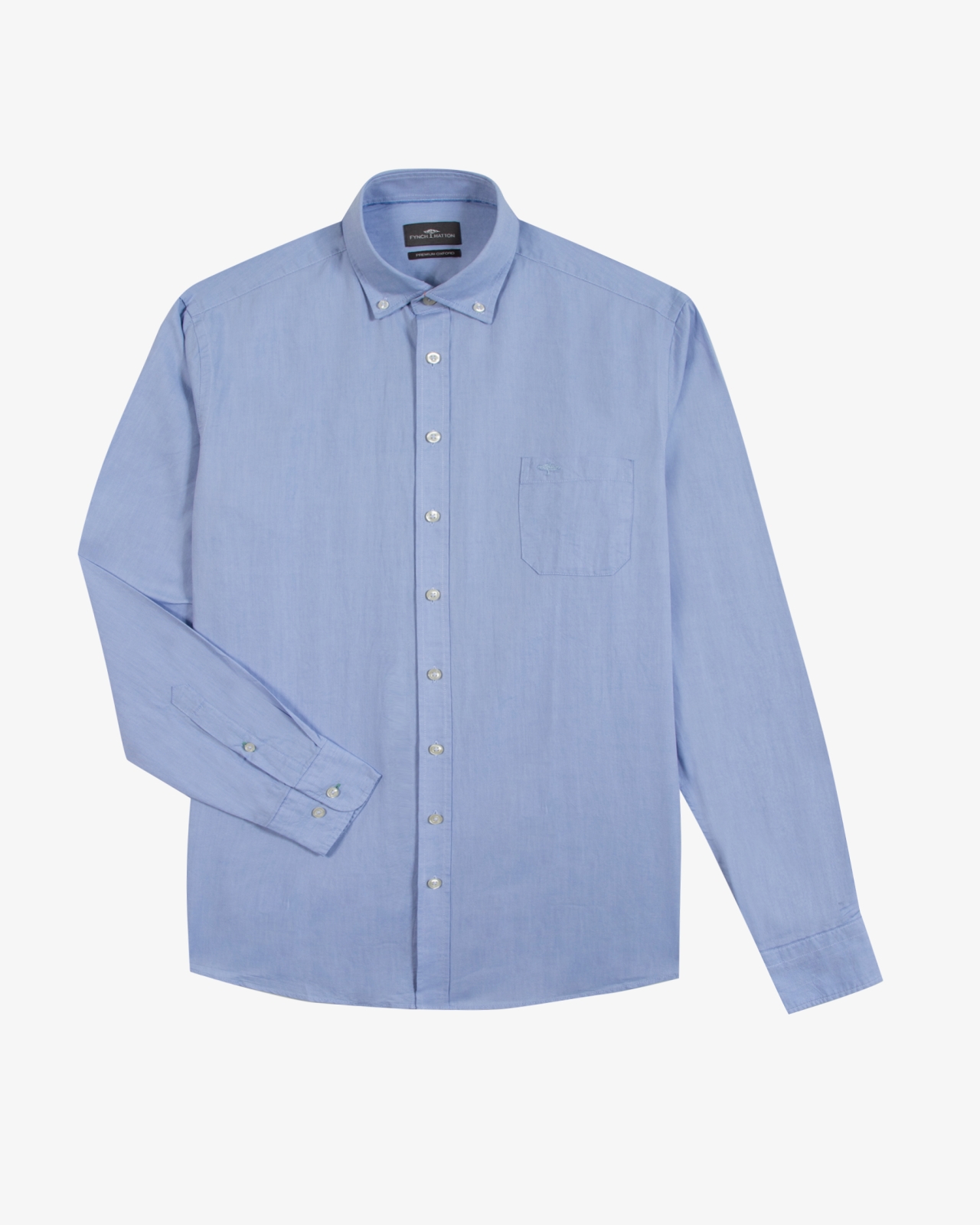 Chemise oxford grande taille bleu ciel