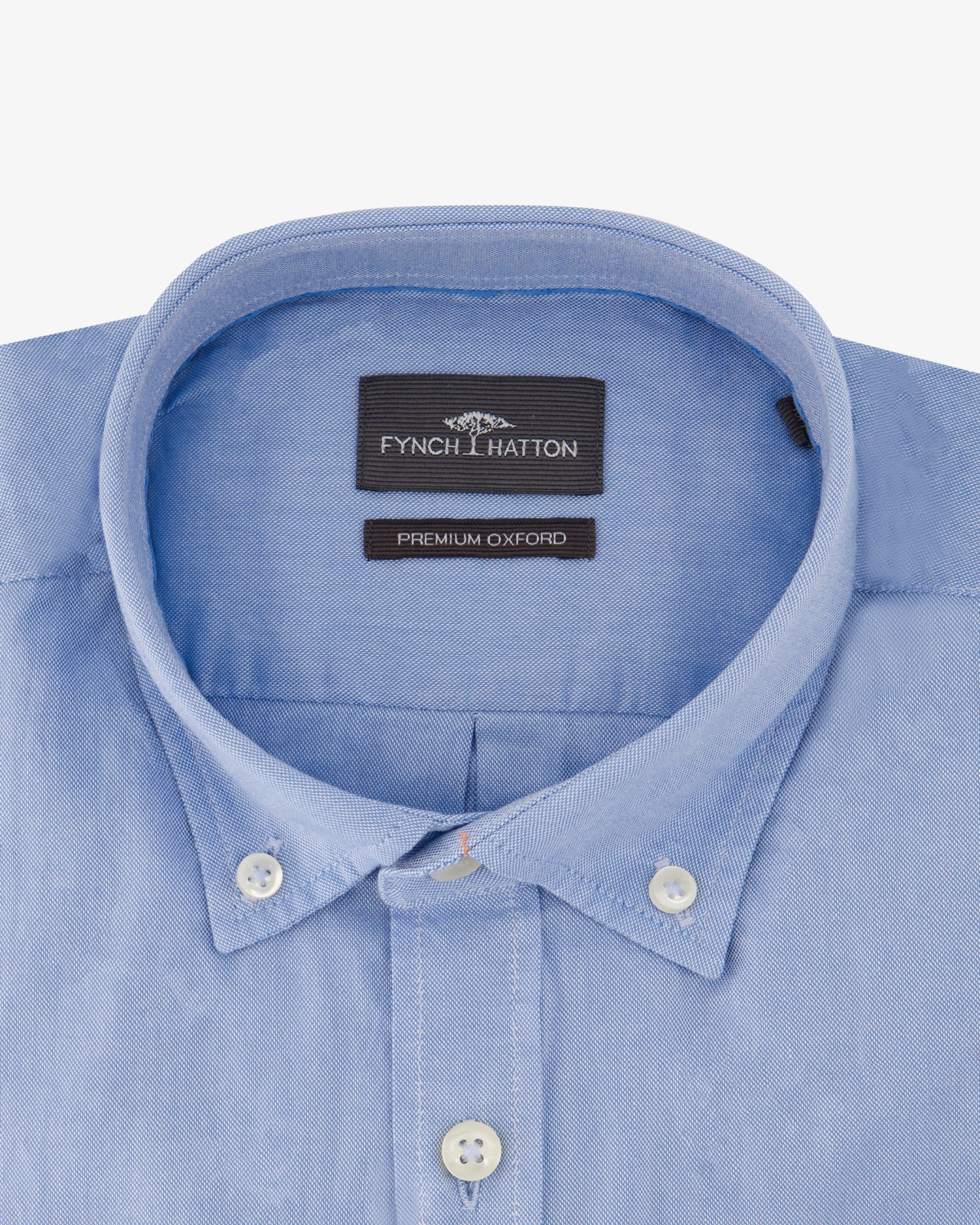 Chemise oxford grande taille bleu ciel