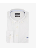 Chemise oxford grande taille blanc cassé