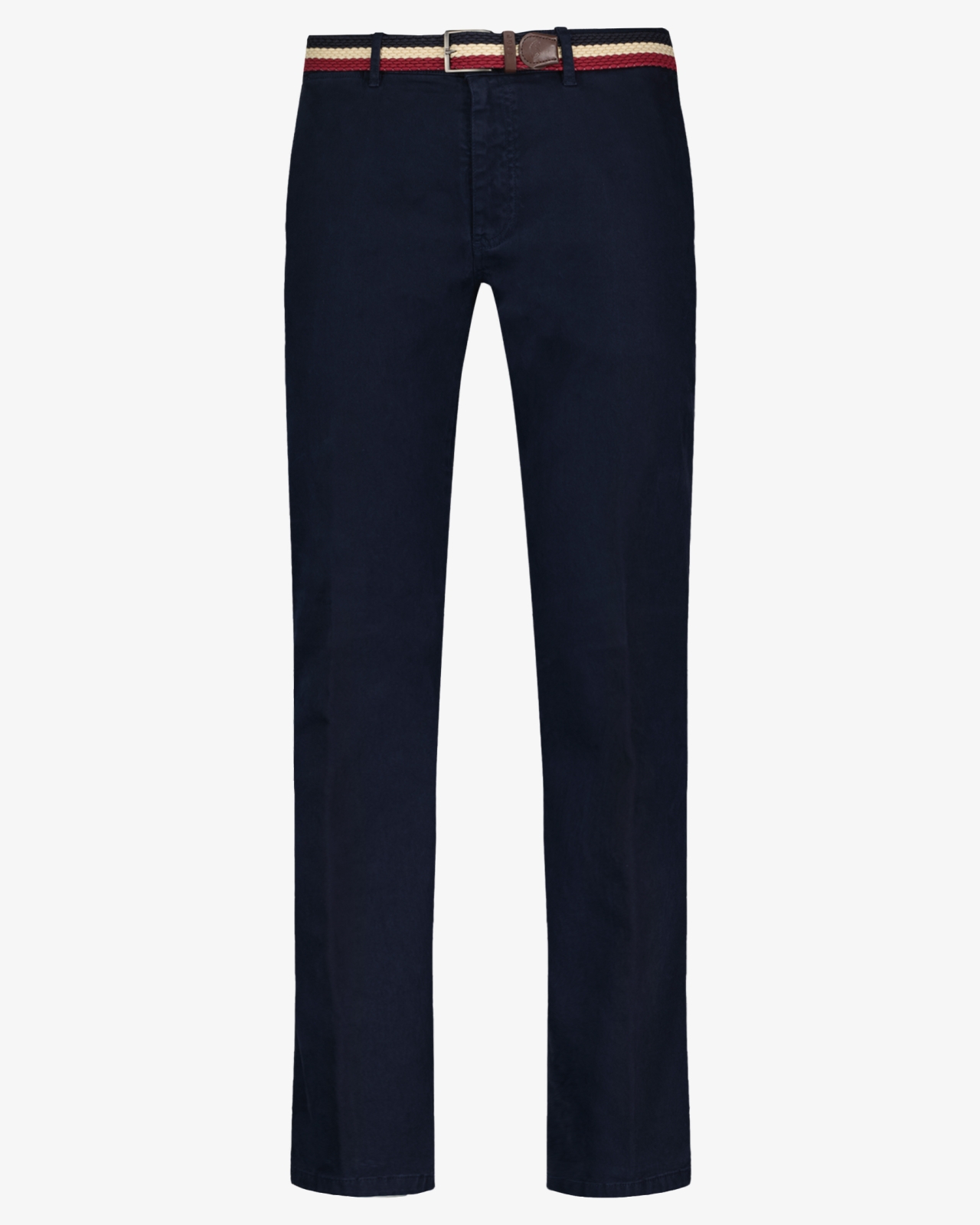 Pantalon chino avec ceinture grande taille bleu marine