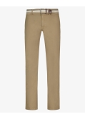 Pantalon chino avec ceinture grande taille beige
