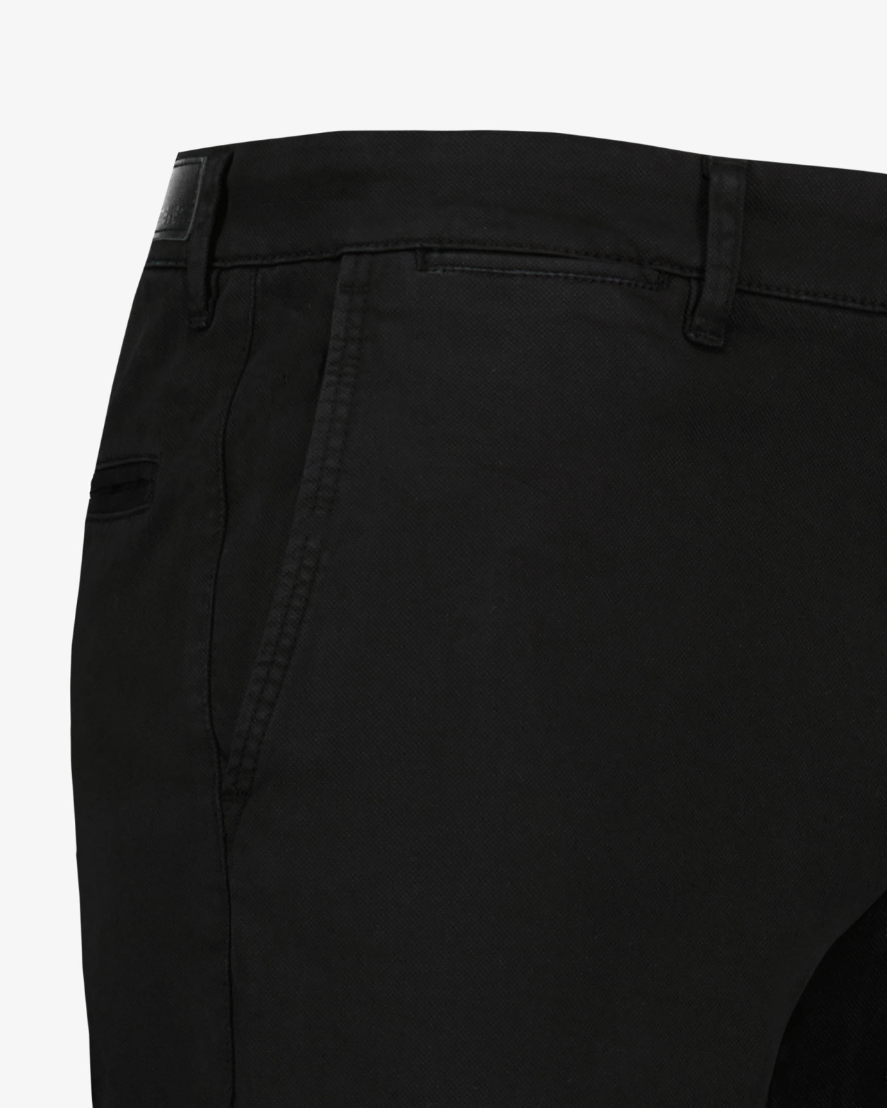 Pantalon chino pour homme grand noir
