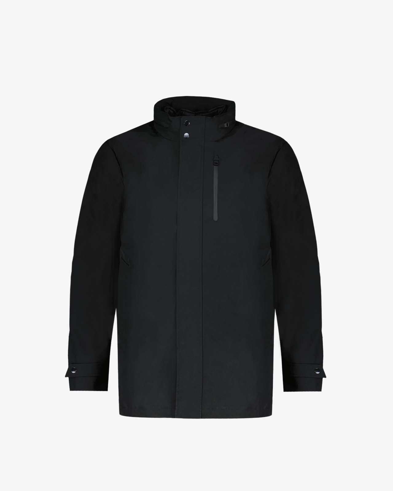 Imperméable 3 en 1 grande taille noir