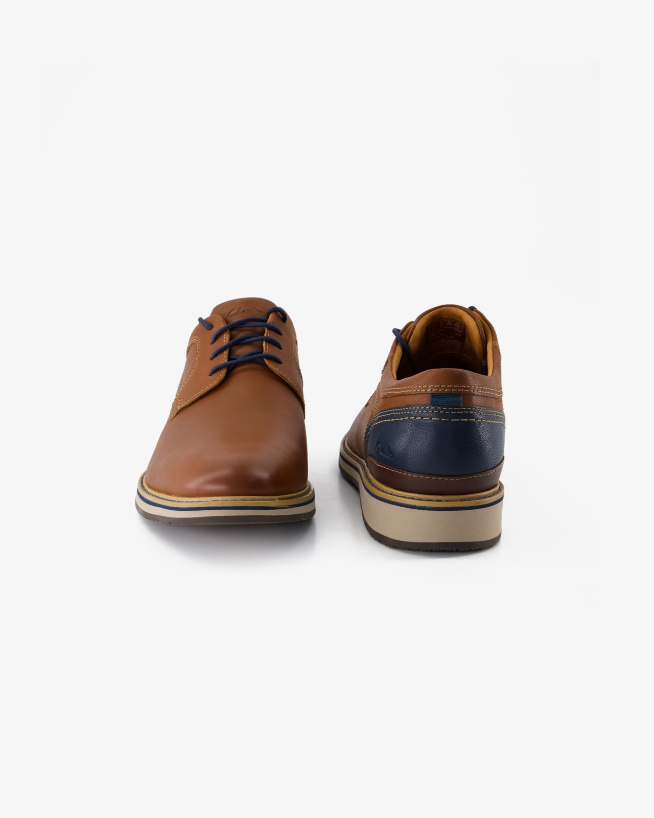 Chaussures Monahan grande taille cognac