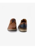 Chaussures Monahan grande taille cognac