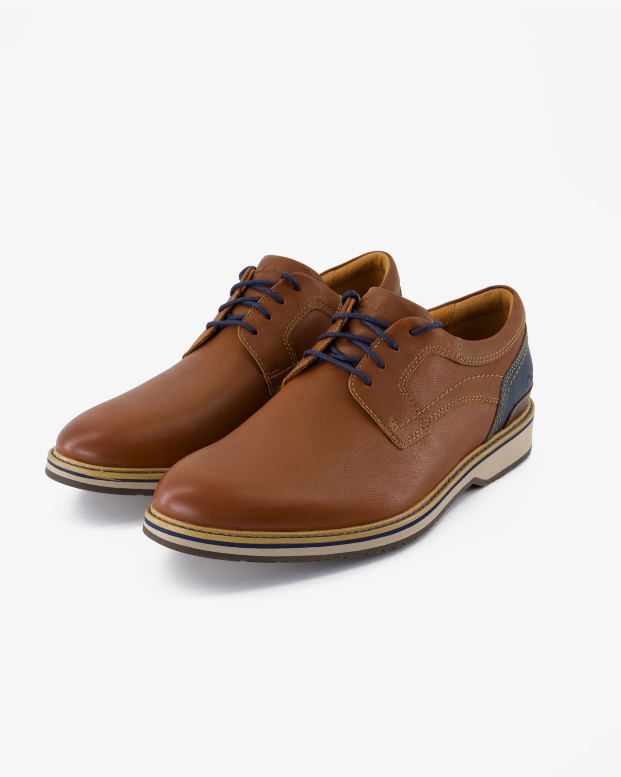Chaussures Monahan grande taille cognac